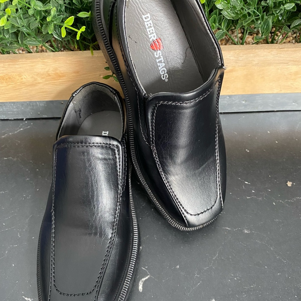 Deer Stags kids Black shoes
